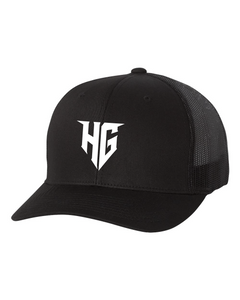 Heroes and Games White Logo Mesh Adjustable Hat