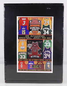 Tristar Hidden Treasures Autographed Basketball Jersey Sealed Box