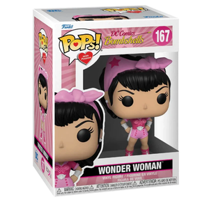 Pop Heroes Bc Awareness Bombshell Wonder Woman Vinyl Figure