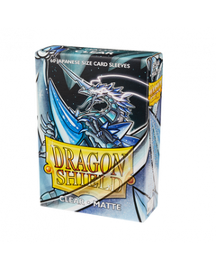 Dragon Shield Clear Matte 60 Japanese Size Sleeves