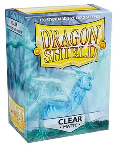 Dragon Shield Clear Matte 100 Standard Size Sleeves
