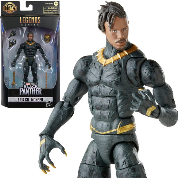 Black Panther Legends Legacy Erik Killmonger 6in Action Figure