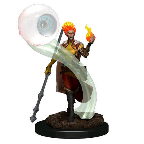 D&D Icons of the Realms Premium Miniatures Fire Genasi Wizard