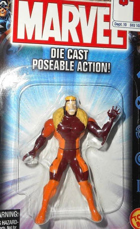 Marvel Die Cast Poseable Action Sabertooth