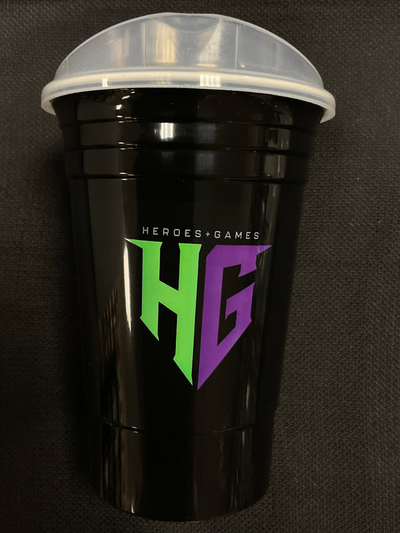 Heroes and Games Solo Cup With a Lid