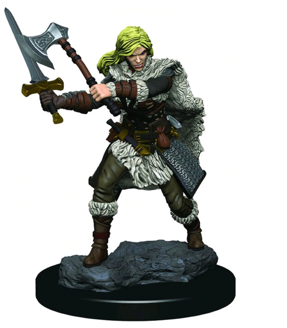 D&D Icons of the Realms Premium Miniatures Human Barbarian