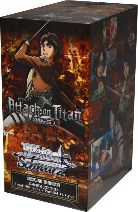 Weiss Schwarz Attack on Titan Volume 1 Booster Box