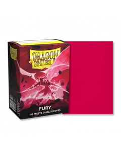 Dragon Shield Dual Matte Fury 100 Standard Size Dual Sleeves