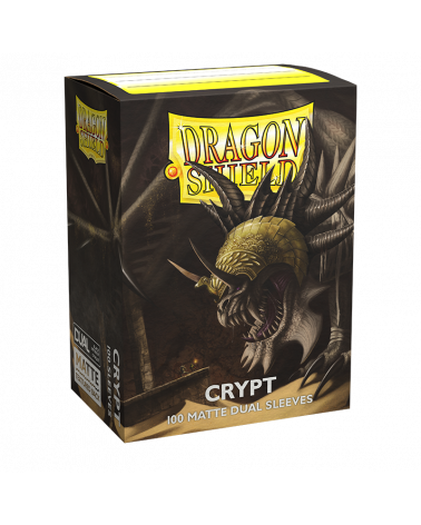 Dragon Shield Crypt Matte Dual 100 Standard Size Sleeves