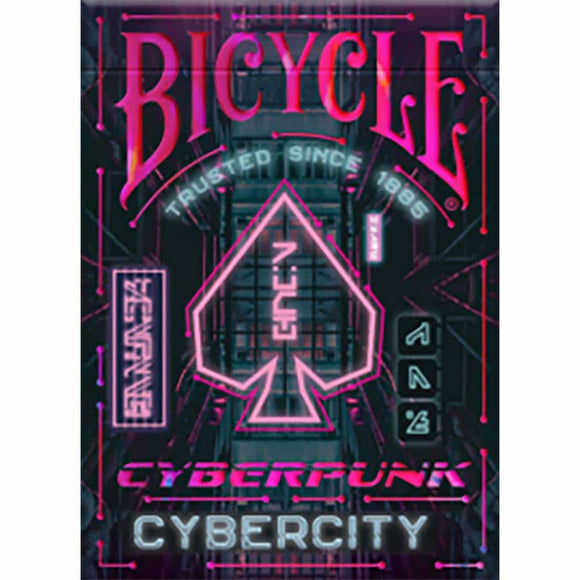 Bicycle Playing Cards Cyberpunk Cyber City
