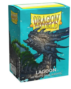 Dragon Shield Lagoon Matte 100 Dual Sleeves