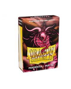 Dragon Shield Magenta Matte 60 Japanese Size Sleeves