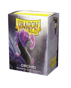 Dragon Shield Orchid 100 Standard Size Matte Dual Sleeves