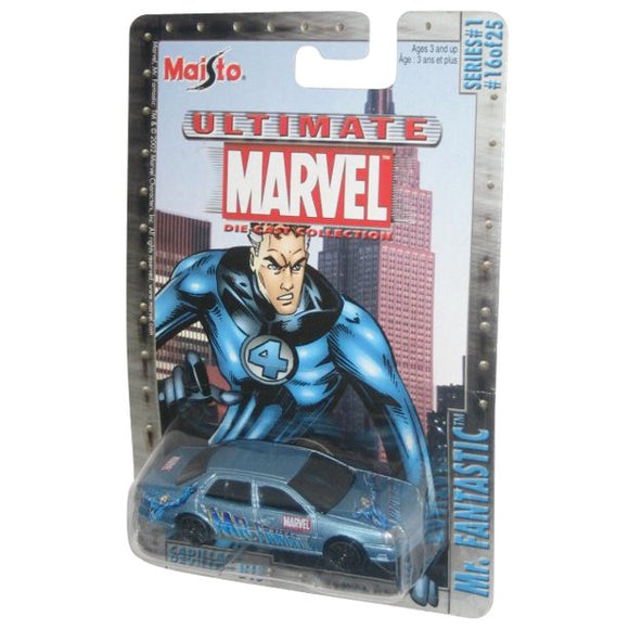 Marvel Comics Fantastic Four Mr. Fantastic Ultimate Maisto Toy Car - (Cadillac Deville DTS)