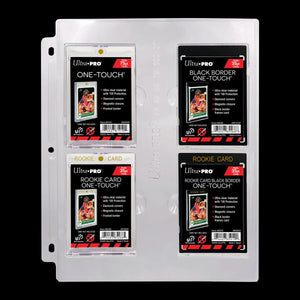 4-Pocket Page for 23PT-100PT ONE-TOUCH Displays Ultra Pro