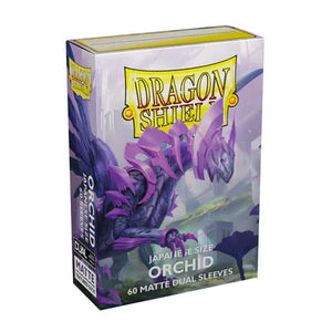 Dragon Shield Orchid Matte 60 Japanese Size Dual Sleeves