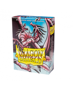 Dragon Shield Pink Matte 60 Japanese Size Sleeves