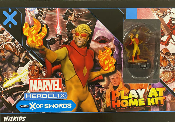 Marvel HeroClix: X-Men X of Swords Play at Home Kit