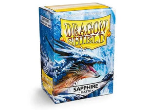 Dragon Shield Sapphire Matte 100 Standard Size Sleeves