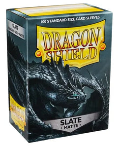 Dragon Shield Slate Matte 100 Standard Size Sleeves