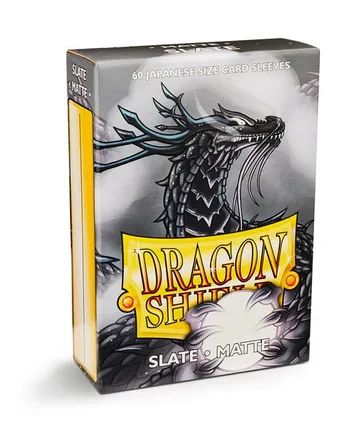 Dragon Shield Slate Matte 60 Japanese Size Sleeves