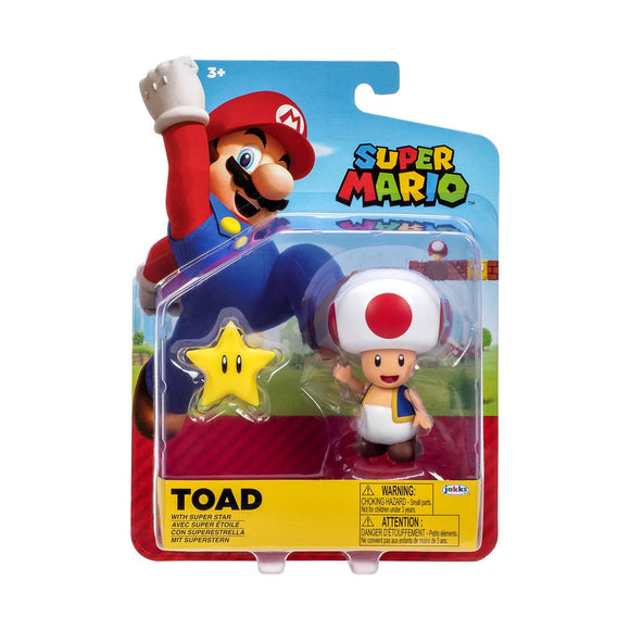 Toad World of Nintendo 4in Action Figure Wave 26