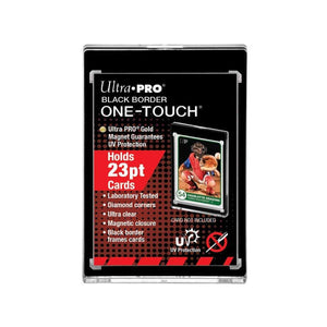 Ultra Pro One-Touch Black Border Holds 23pt Cards